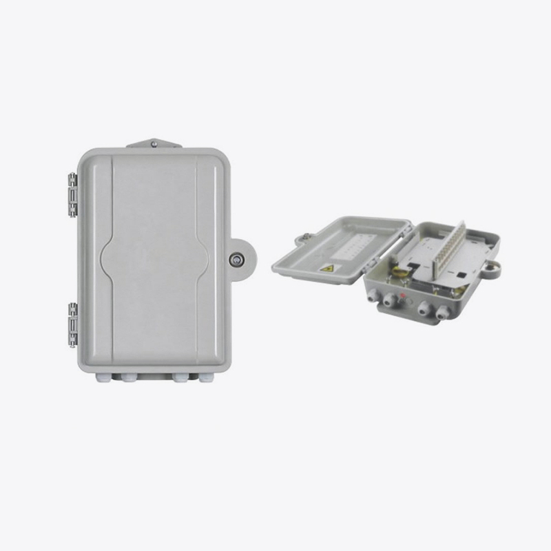 How can fiber optic terminal boxes optimize fiber management through precise structural design?
