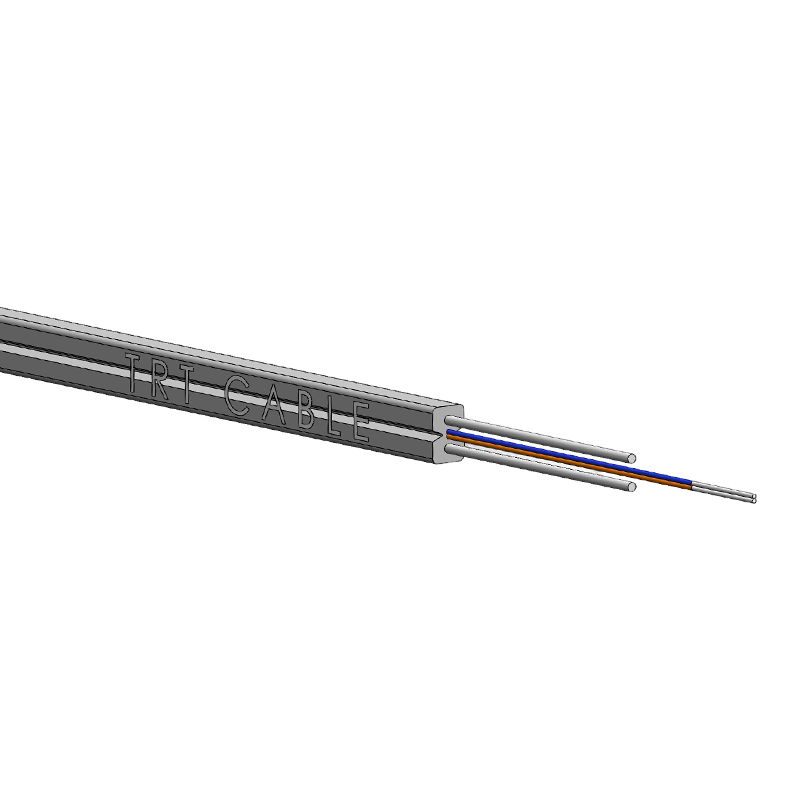 Bow-type Drop fiber optic cable
