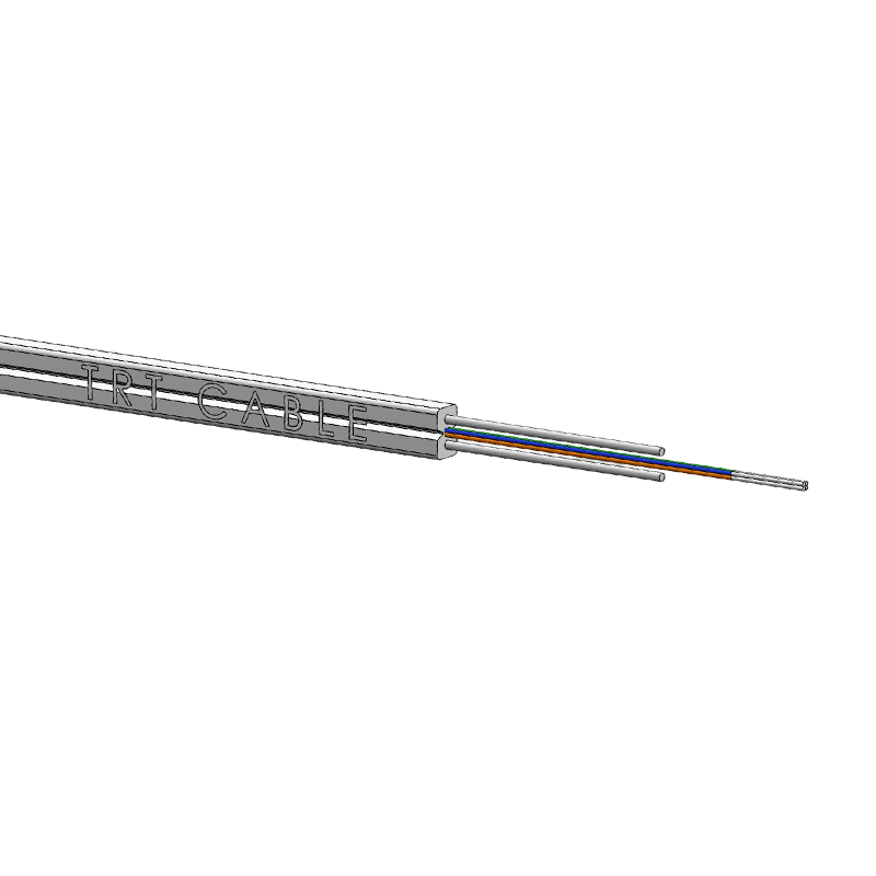 Bow-type Drop fiber optic cable